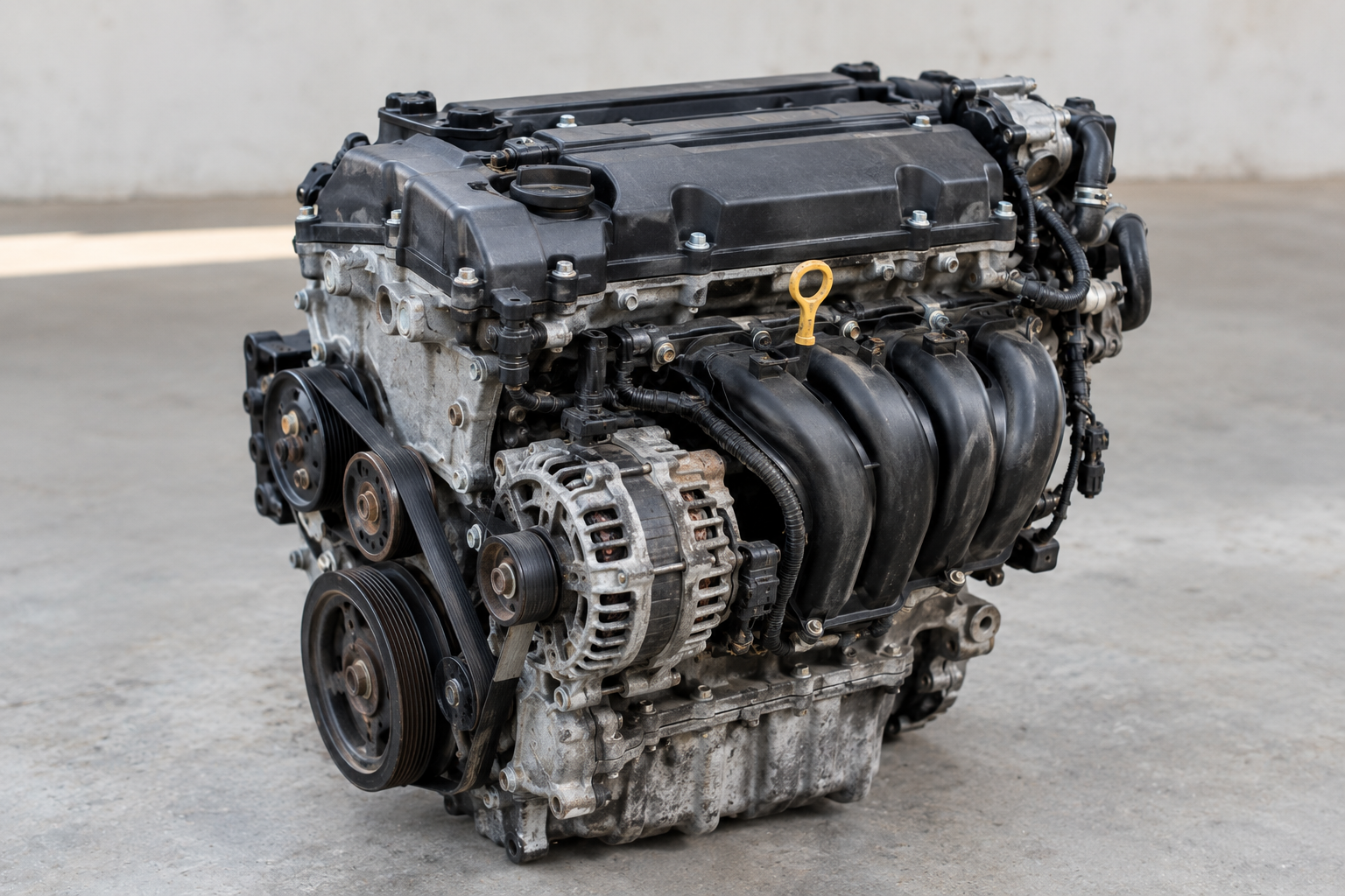 how to check a used engine before buying