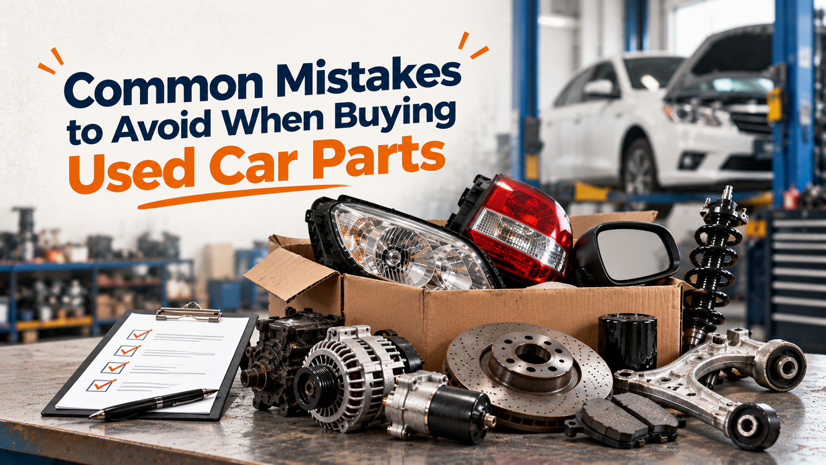 Common Mistakes When Buying Used Car Parts