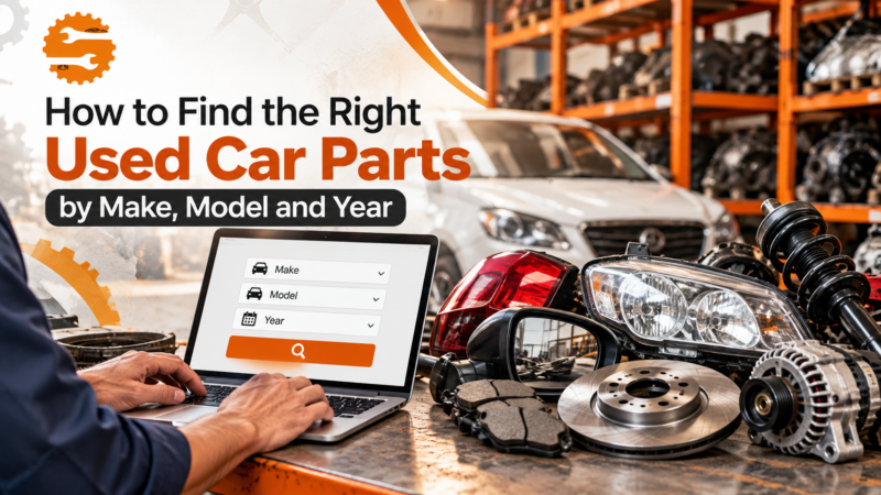 Find the Right Used Car Parts